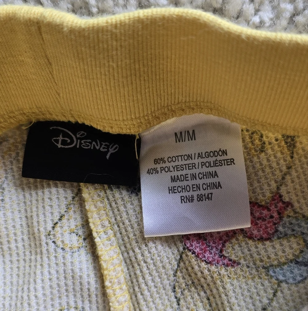 Disney Yellow & White Winnie the Pooh Pajama Set - Picture 5 of 5